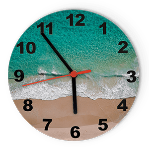 Sublimation Blank Clock MDF by INNOSUB USA