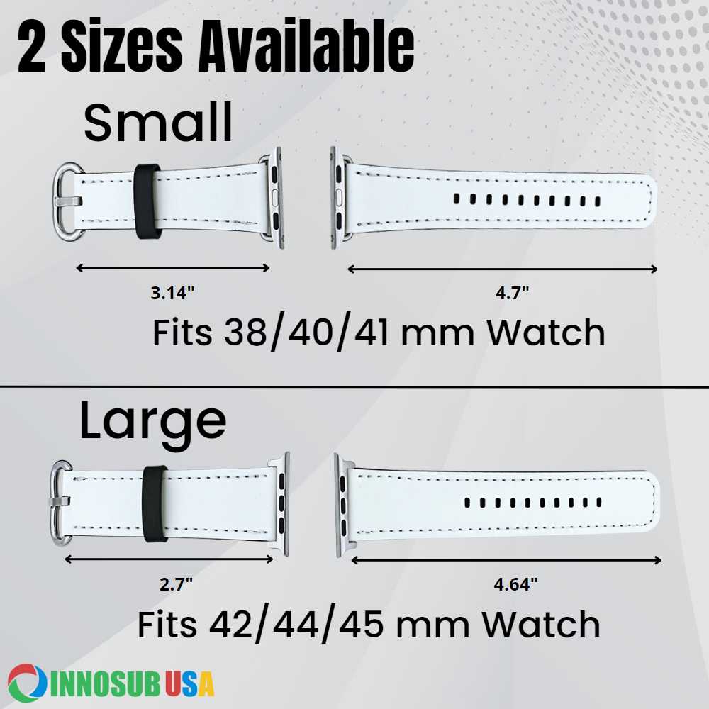 Sublimation Blank Watch Band